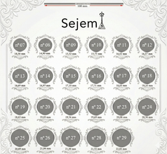 Anillo Ciclos de Luna en Plata Texturizada