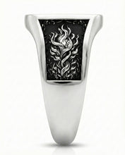 Anillo Aries – La Llama Primordial | Plata de Autor con Relieve