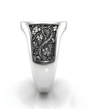 Anillo Tauro – La Fuerza de la Tierra | Plata de Autor con Relieve