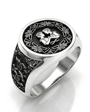 Anillo Géminis – La Dualidad Perfecta | Plata de Autor con Relieve