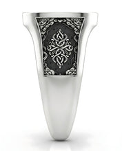 Anillo Libra – El Arte del Equilibrio | Plata de Autor con Relieve