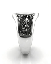 Anillo Sagitario – La Flecha de la Libertad | Plata de Autor con Relieve